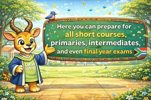 CMSA Prep Exam Mascot